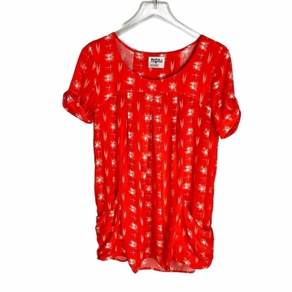 Anthropologie Tops - Anthropologie Holding Horses‎ Abstractions Blouse